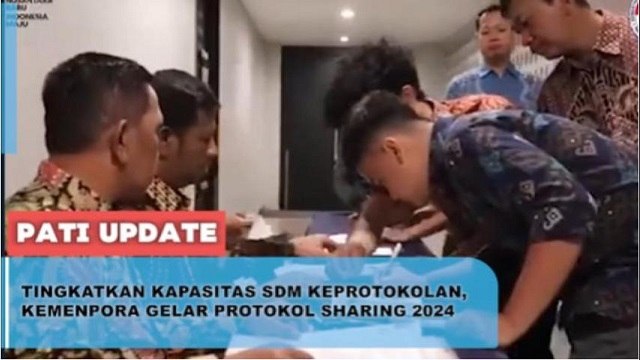 Gelar Protokol Sharing 2024, Kemenpora Ingin Kapasitas SDM Keprotokolan di Lingkungan Kemenpora Meningkat