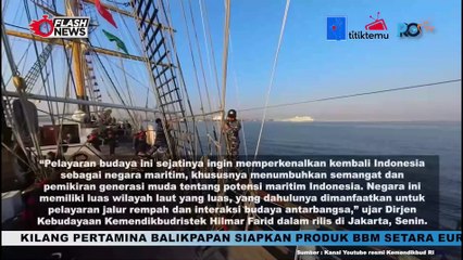 MBJR 2024 Sukses Susur Tujuh Titik Jalur Rempah Indonesia-Malaysia Bersama KRI Dewaruci