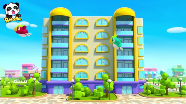 BabyBus - Kids Songs and Cartoons - Run! The Biggest Monster is Coming ｜ Baby Kitten F..