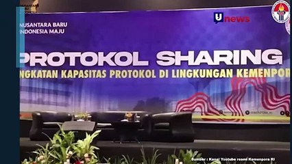 Tingkatkan Kapasitas SDM Keprotokolan, Kemenpora Gelar Protokol Sharing 2024