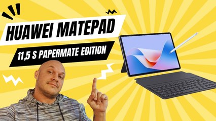 HUAWEI MATEPAD S PAPER EDITION: Une tablette pour dessiner et travailler!