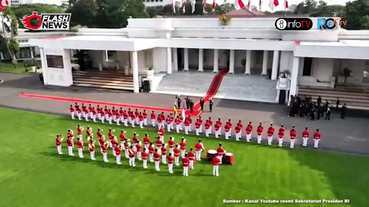 PRESIDEN JOKOWI TERIMA SURAT SURAT KEPERCAYAAN DUTA BESAR LBBP UNTUK REPUBLIK INDONESIA