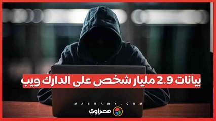 أكبر عملية اختراق في التاريخ.. بيانات 2.9 مليار شخص على الدارك ويب