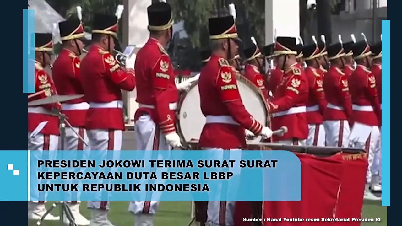 Presiden Jokowi Terima Surat-Surat Kepercayaan Duta Besar LBPP Untuk Republik Indonesia