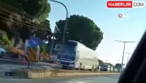 Park halindeki kamyona çarptı! 4 kişi hurdaya dönen otomobilin içinde can verdi