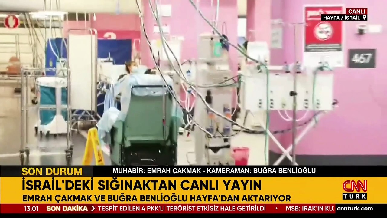 VİDEO HABER | CNN TÜRK savaşın kalbinde... İsrail’deki sığınaktan canlı yayın
