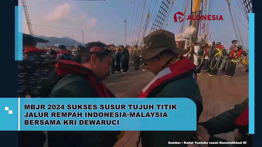 MBJR 2024 Sukses Susur Tujuh Titik Jalur Rempah Indonesia - Malaysia Bersama KRI Dewaruci