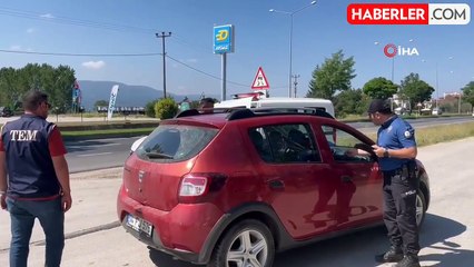 Bolu'da Şehrin Giriş Noktasında Araçlar Denetlendi