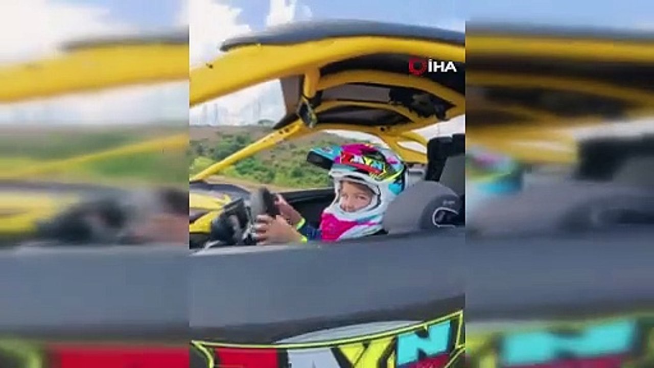 Sofuoğlu'nun Oğlu Zayn'dan Nefes Kesen ATV Gösterisi Sonrası Yusuf Dikeç Pozu