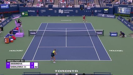 Descargar video: Sabalenka stunned as she misses out on Toronto semis