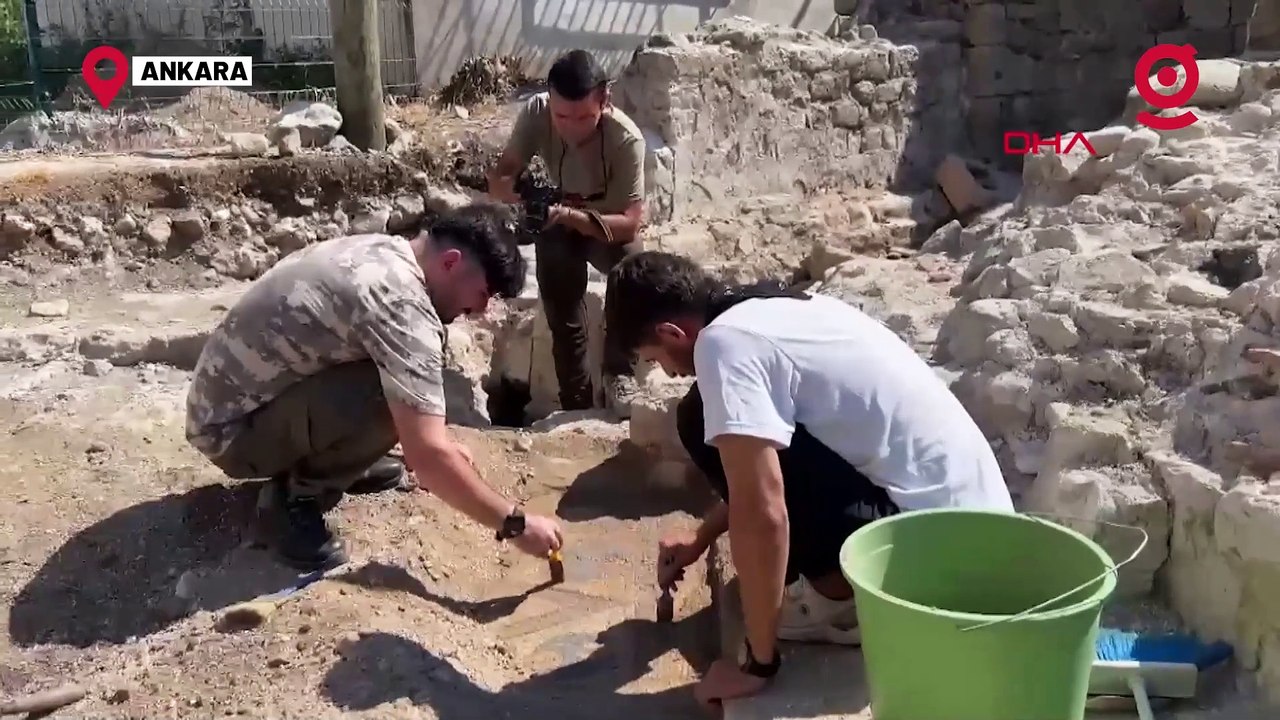 Ordu'da Bizans dönemine ait 'in-situ zemin mozaiği' bulundu