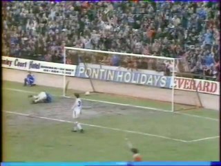 CRYSTAL.PALACE  - MANCHESTER.U  - 1980 -  SAISON  1979/1980  -