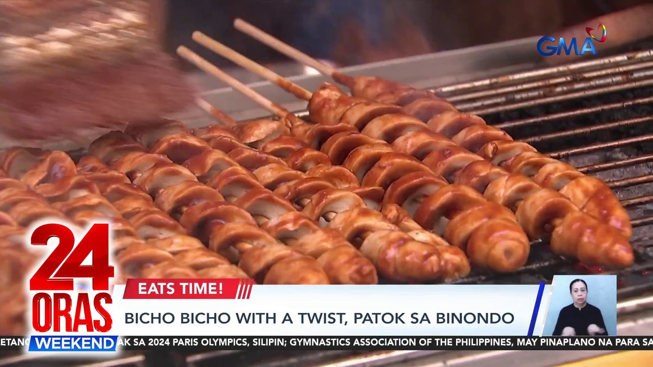 Binondo food crawl - Bicho bicho with a twist at java rice with a surprise; crispy fried dumplings at Binondo-inspired ice cream sticks | 24 Oras Weekend