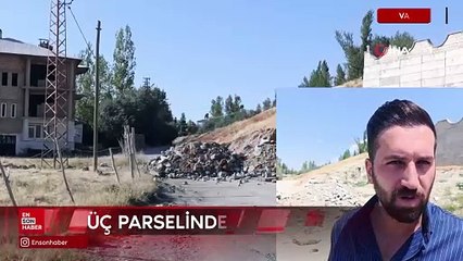 Vanlı arazi sahibi iki mahalleyi birbirine bağlayan yolu ulaşıma kapattı