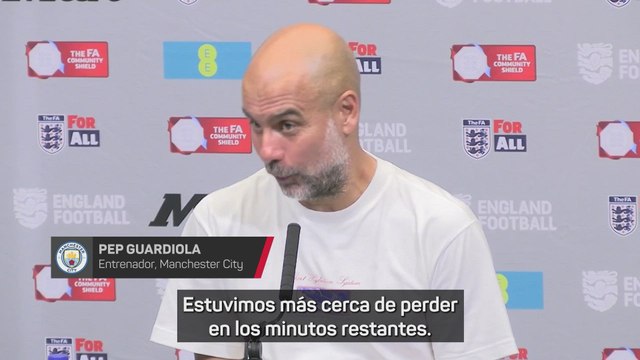 Guardiola: Estamos lejos de nuestro nivel