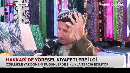 Kiraz fistan, şal şepik... Doğu'da yaz döneminde yöresel kıyafetlere ilgi artıyor