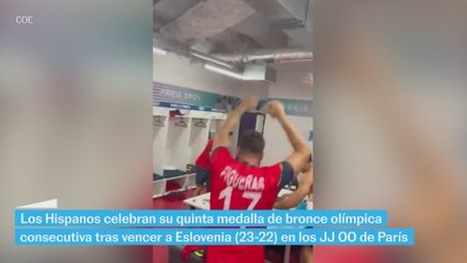Los Hispanos celebran su quinto bronce olímpico
