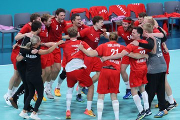 المنتخب الدنماركي للرجال يحرز ذهبية كرة اليد
