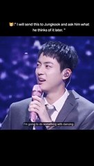 I will send this to Jungkook and ask him what he thinks of it later.