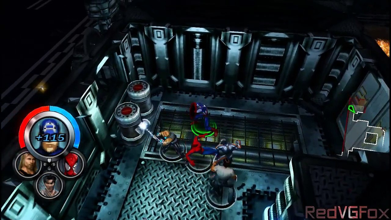 Marvel - Ultimate Alliance - Gameplay on PPSSPP