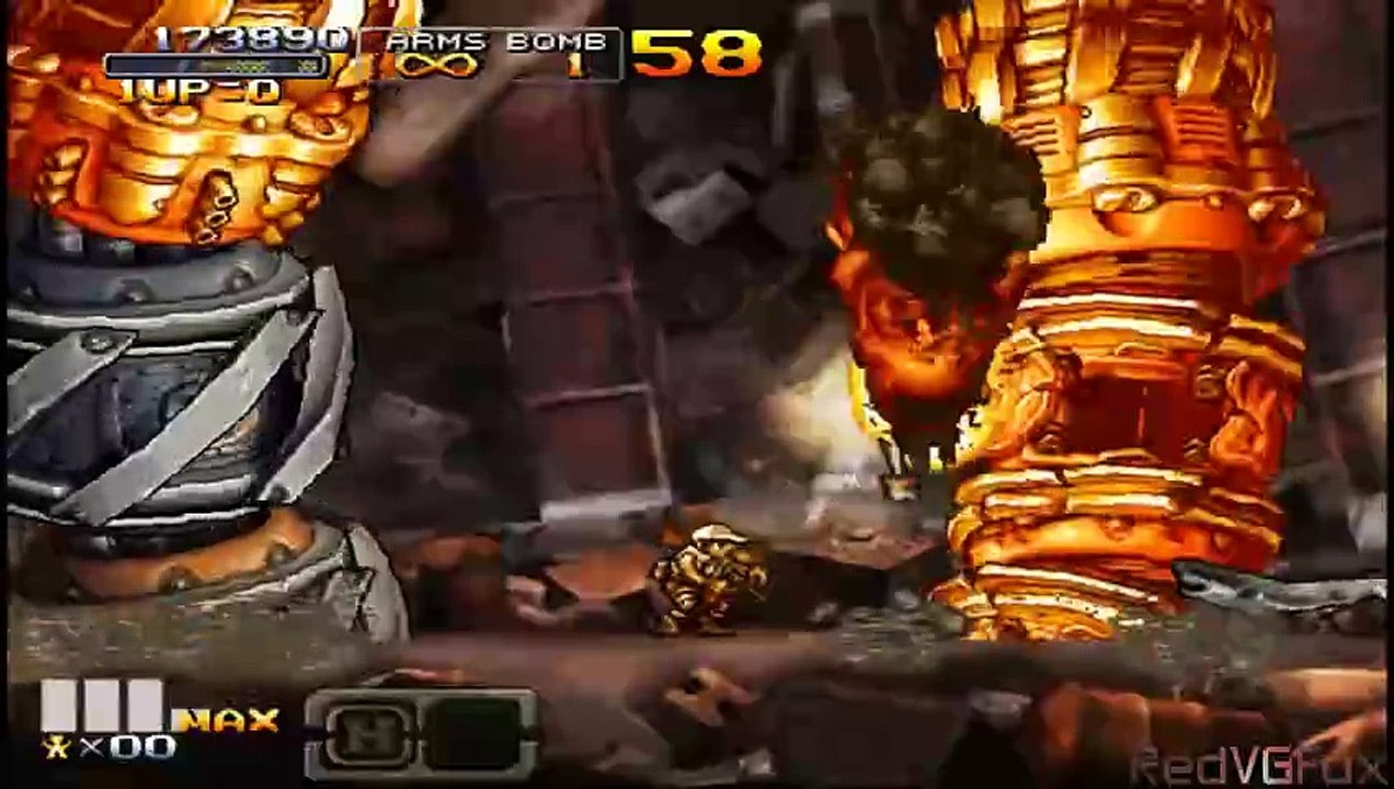 Metal Slug XX (Metal Slug 7) - PSP Gameplay