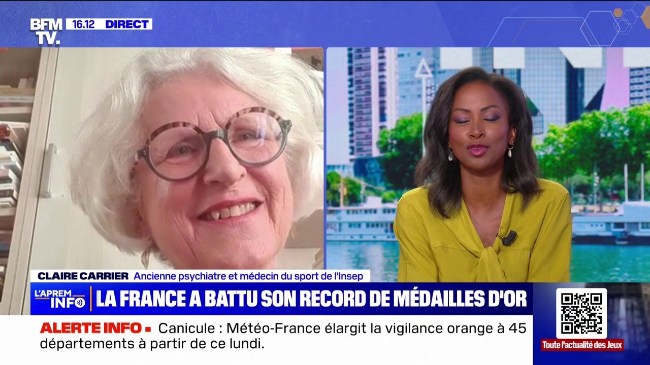 "Une fois que la performance est terminée, il se retrouve anonyme": Claire Carrier, ancienne psychiatre et médecin du sport de l'Insep, à propos de la gestion de l'après Jeux olympiques pour les sportifs