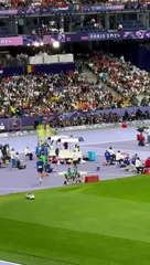 Arshad Nadeem's javelin throw