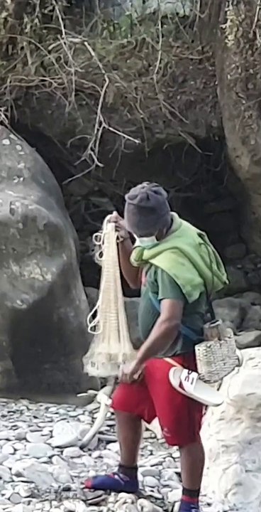 Cast Net Fishing in Nepal | Asala Fishing | Himalayan Trout Fishing |