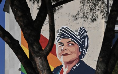 Il murale dedicato a Michela Murgia: Ricordatemi come vi pare