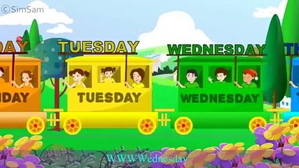 DAYS OF WEEK NAME FOR KIDS