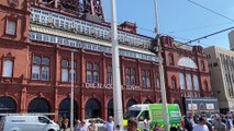 Day two at Blackpool Air Show as thousands of people flock to the resort