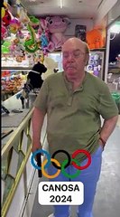 Lino Banfi trasforma la festa patronale nell'Olimpiade di «Canosa 2024»