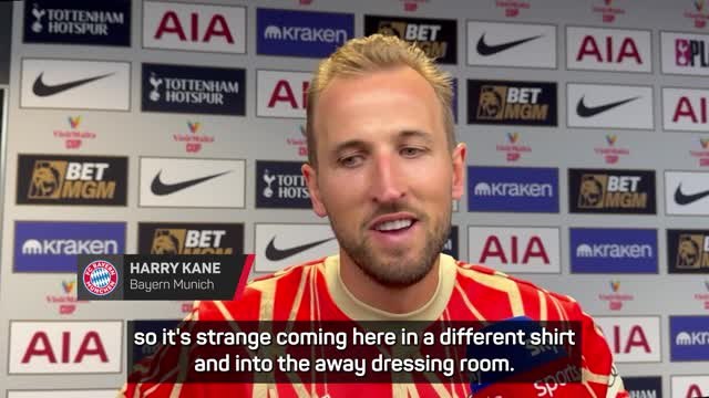 Kane reflects on emotional Spurs return