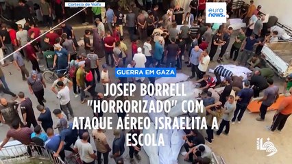 Borrell condena ataques de Israel em Gaza: "Não há justificação para estes massacres"