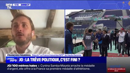 François Piquemal (député “La France Insoumise-NFP” de Haute-Garonne), sur les JO: "Il y a eu des réussites, mais il y a eu aussi des angles morts"