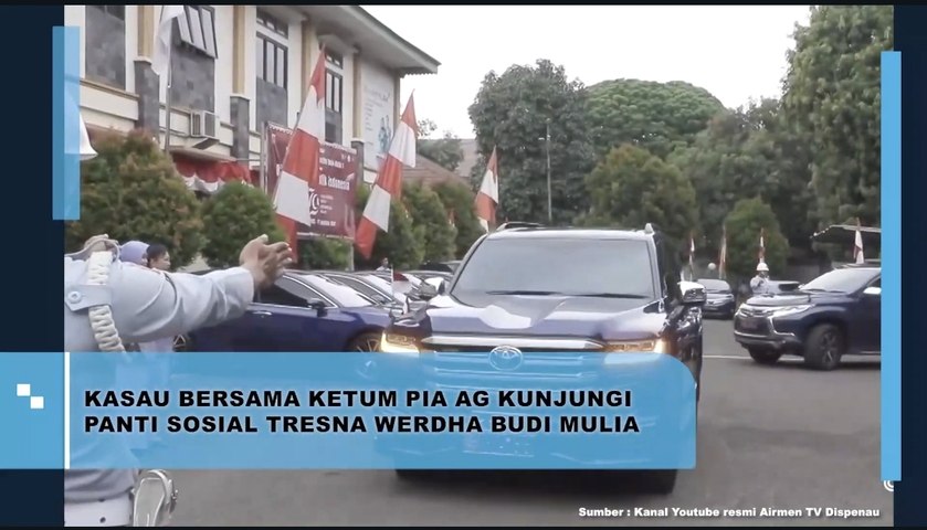 Kasau Bersama Ketum PIA AG Kunjungi Panti Sosial Tresna Werdha Budi Mulia