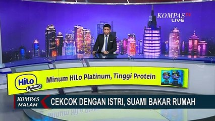 Berselisih dengan Istri, Suami Nekat Bakar Habis Rumah Sendiri di Cilincing Jakarta Utara