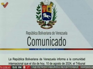 Comunicado I TSJ informó que culmina la fase de audiencias orales de los partidos políticos