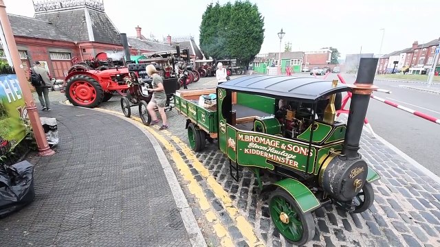 Vintage vehicles event at Severn Valley Railway, Kidderminster.