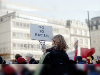 Anti-racism protesters gather across Scotland