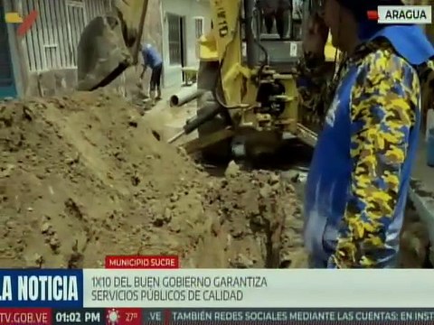 En Aragua el 1x10 del Buen Gobierno avanza con los servicios públicos y ampliación deportiva