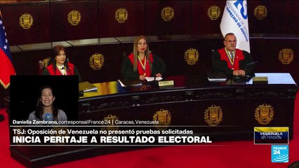 Informe desde Caracas: Tribunal Supremo comienza peritaje de actas electorales