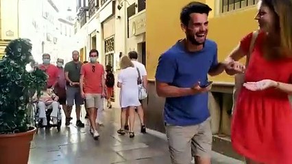 Top Funniest Reactions of Bushman Prank in Spain_ Compilation 2024