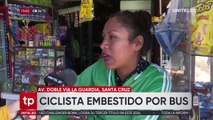 Hombre de la tercera edad muere luego de que un bus lo impactara cuando iba en su bicicleta