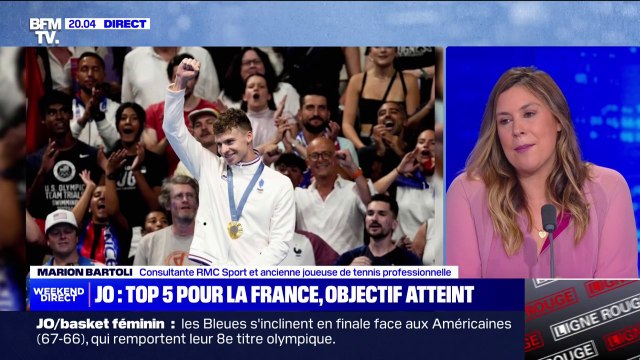 Marion Bartoli (ancienne joueuse de tennis professionnelle), sur l'engouement des Français pour les athlètes français Ça les a aidé à surperformer