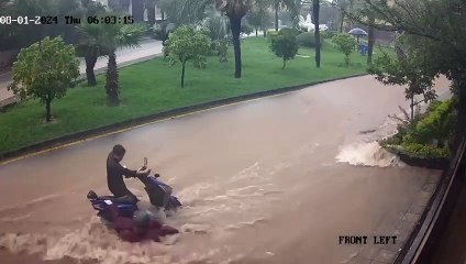 girl drowned in the flood water
