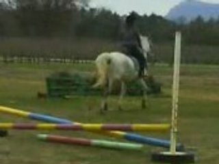 Mon dadou a l'obstacle