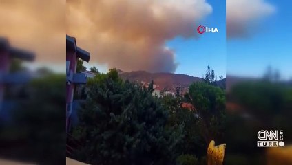 Atina yakınlarında iki orman yangını: Bölge halkı tahliye edildi
