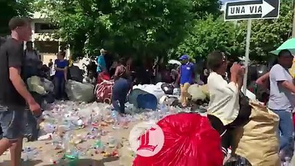 Gran asistencia de ciudadanos al programa “Plásticos por útiles escolares”