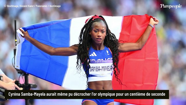 Cyréna Samba-Mayela : l'athlète française médaillée fond en larmes en pleine interview